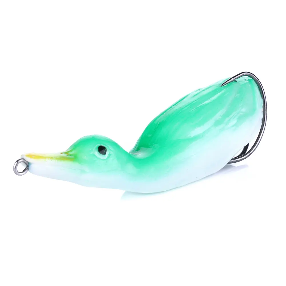 HENGJIA 10.5cm18.5g Плавающая Утка Мягкая приманка Shad воблеры Силиконовые Рыболовные Приманки червяк искусственная приманка на щуку Рыбалка - Цвет: 5