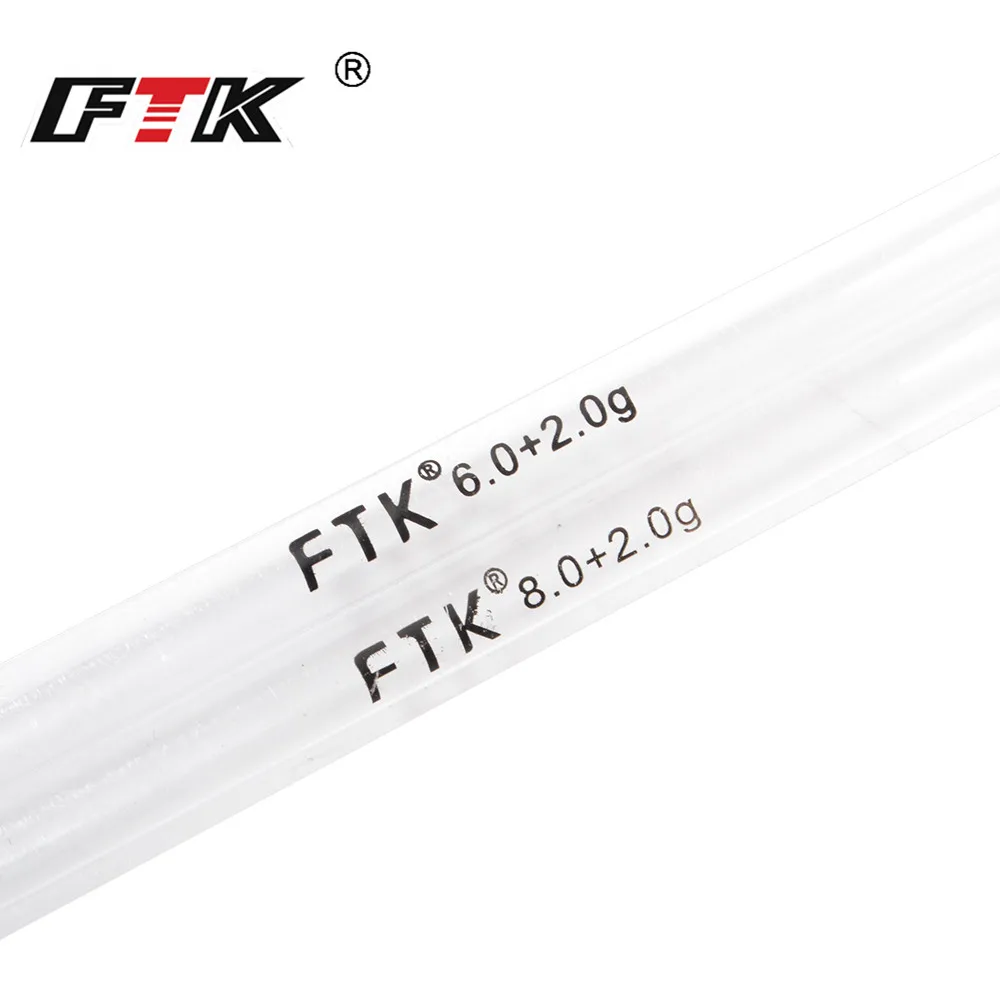 ФТК рыбалка Поплавок 10 шт./компл. 6g+ 2g 8g+ 2g с украшением в виде кристаллов Пластик Рыболовные Поплавки море лодках рыбы поплавки рыболовные аксессуары с автоматической фокусировкой