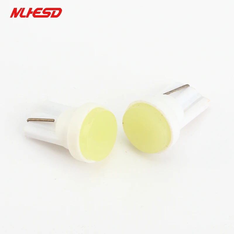10 шт. керамическая Автомобильная интерьерная LED 3D T10 COB W5W клиновидные инструменты