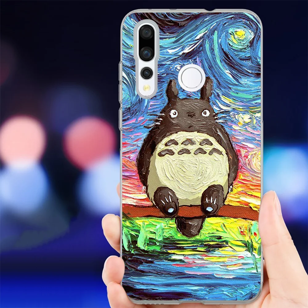 IYICAO Мой сосед Тоторо Мягкий силиконовый чехол для телефона Huawei Mate 10 20 Lite Pro Nova 2 2i 3