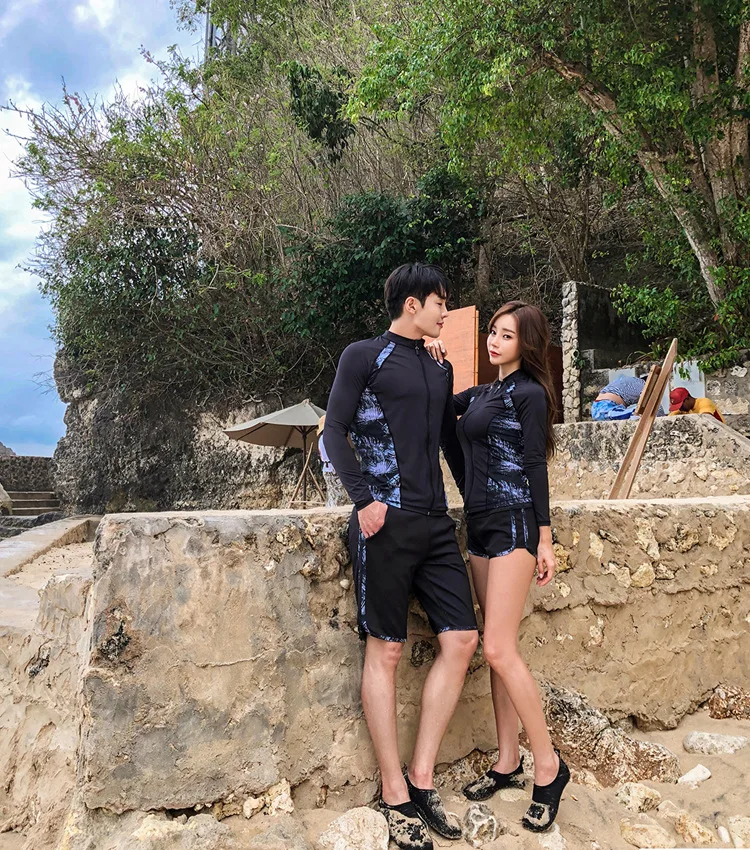 Женский купальник для серфинга, женские купальные костюмы, Женская пляжная рубашка, Подростковый танкини, купальник для виндсерфинга, Рашгард, купальный костюм с длинным рукавом