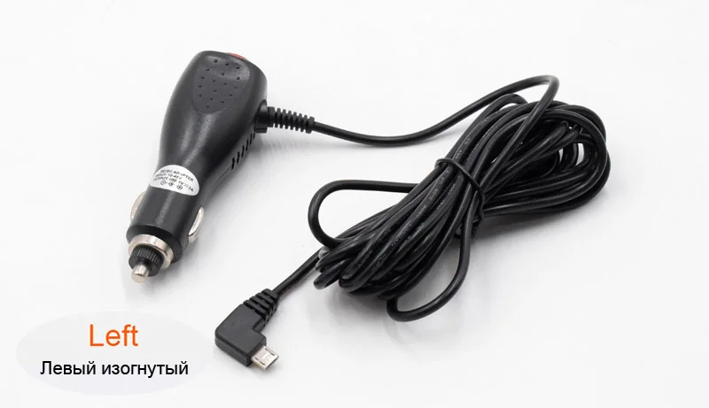 XCGaoon 5V 2A Micro USB Автомобильное зарядное устройство с переключателем для смартфона/автомобиля dvr камера/gps вход 12V 24V длина кабеля 3,5 метров 11.4ft