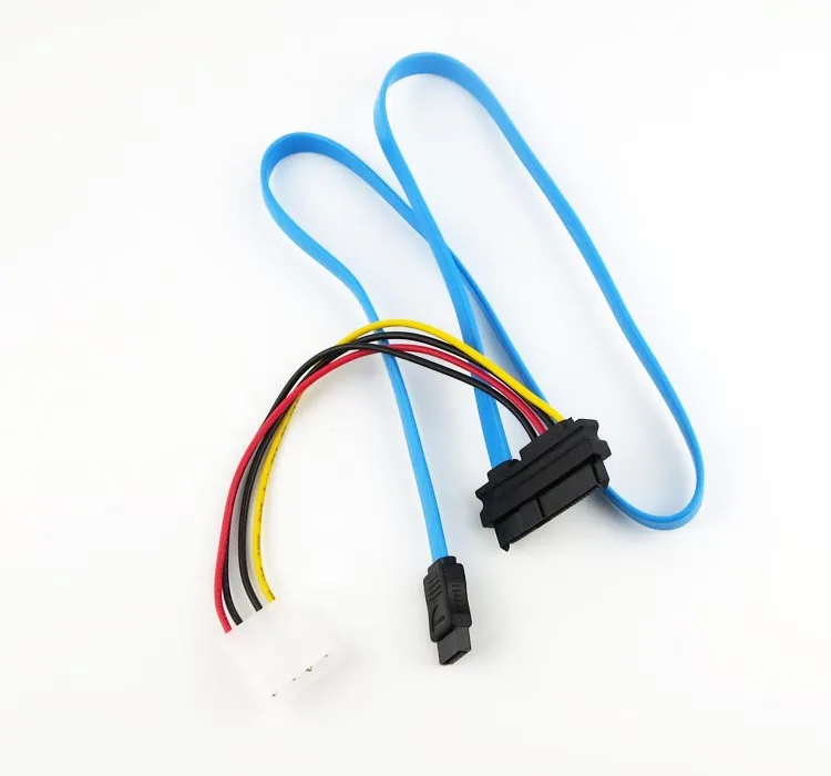 Free Shipping 50cm Mini SAS 29P SFF-8482 to SATA 3.0 7P Cable Adapter w/ Power Connector | Компьютеры и офис