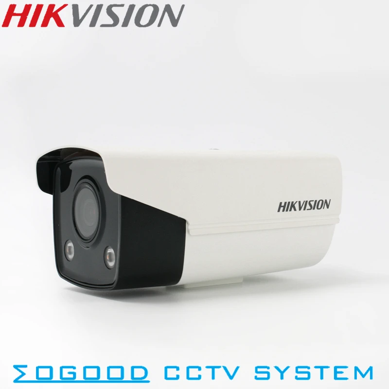 Hikvision полноцветная DS-2CD3T47DWD-L 4MP H.265 IP Bullet камера Поддержка Hik-подключение приложение удаленный ONVIF IP66 водонепроницаемый открытый
