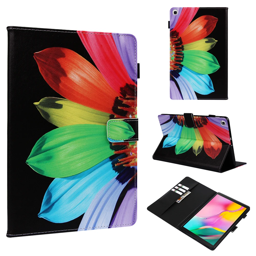 Чехол для планшета Samsung Galaxy Tab A 2019 SM-T510 SM T515 T510 из искусственной кожи | Компьютеры и