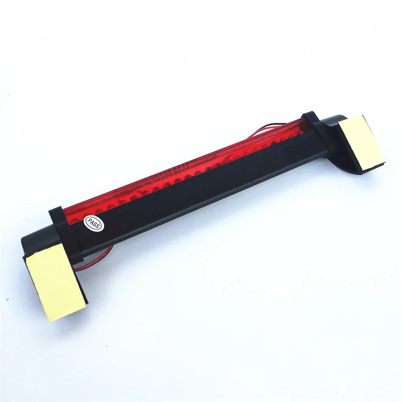 12 В красный светодиодный автомобильный Стайлинг третий стоп-сигнал внешний