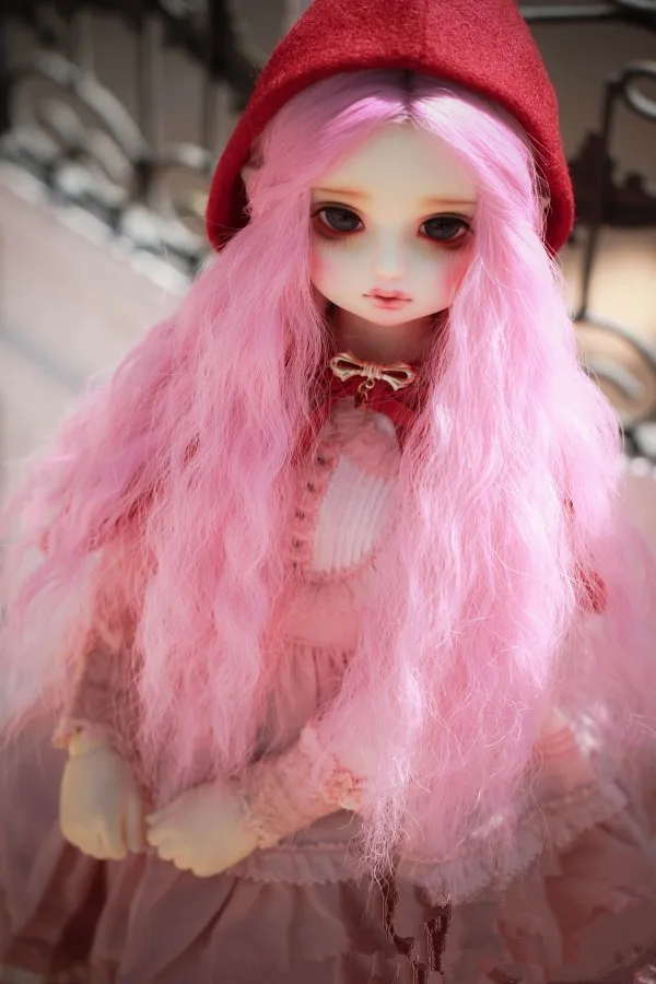 Парики Меняющие цвет для кукол искусственные куклы 1/3 1/4 1/6 1/8 BJD/DD/MSD/YOSD аксессуары
