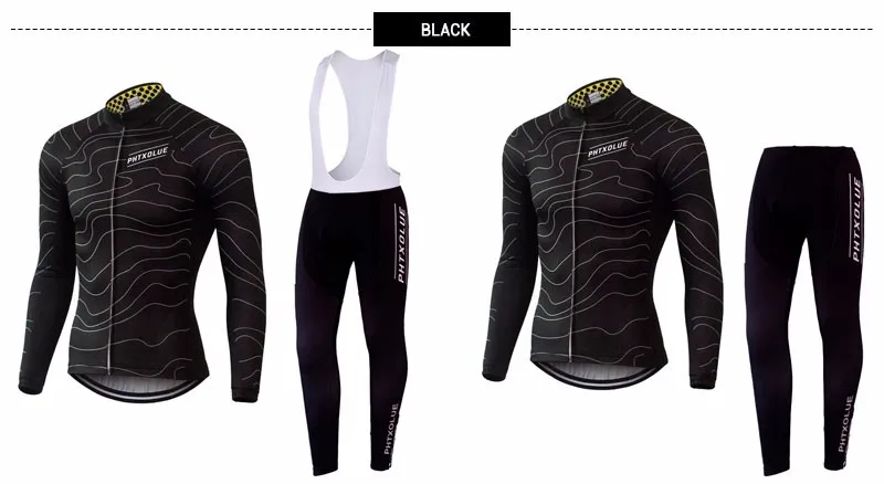 Phtxolue зимний термальный флисовый комплект велосипедной одежды Майо Ropa Ciclismo Invierno MTB велосипедные майки велосипед спортивная одежда
