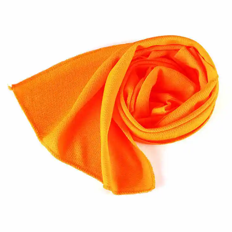 1pcs 30*90cm Solid Color Men Women Cool Sport Sweat Absorbing Towel Ice Cooling Gym Face Towels toalla Gift 42153 - Цвет: E