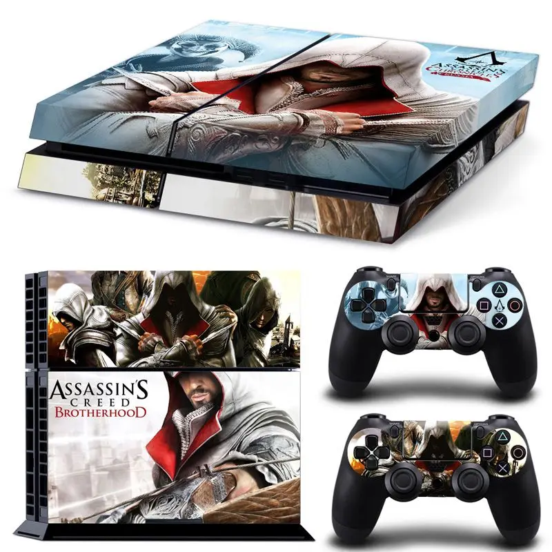 6 Цветные деревянные дизайнерские наклейки из игры для PS4, наклейки для консоли, чехол для контроллера PS4, аксессуары для игр playstation 4 - Цвет: 6