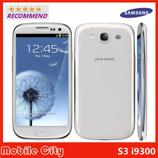 Оригинальный Samsung Galaxy S3 i9300 восстановленное разблокирована сотовый телефон