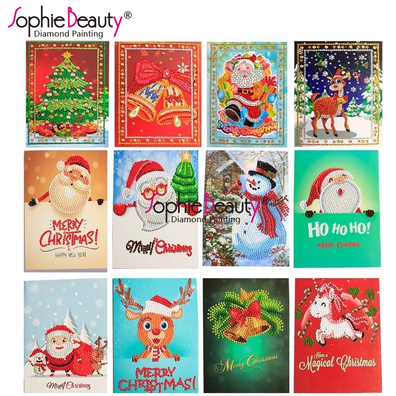 Фотографические поздравительные открытки Sophie Beauty Алмазная мозаика мультяшный