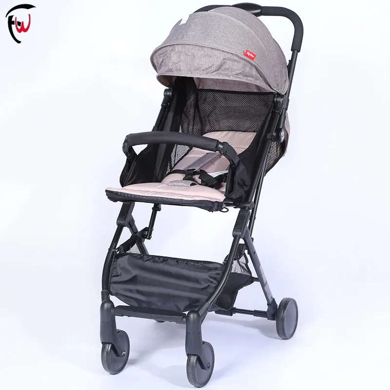 Baby stroller ultra-light and easy to fold with trolley child can be reversible baby four-wheeled | Мать и ребенок