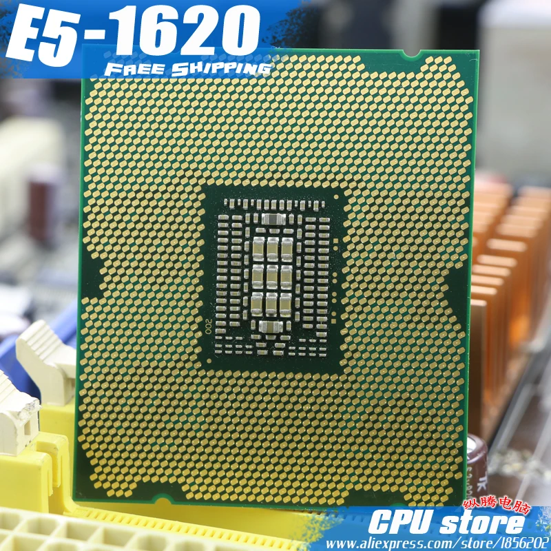 Intel Ксеон E5 1620 3 6 ГГц 4 Core 10 МБ Кэш гнездо 2011 Процессор процессор SR0LC Quad (работает 100%