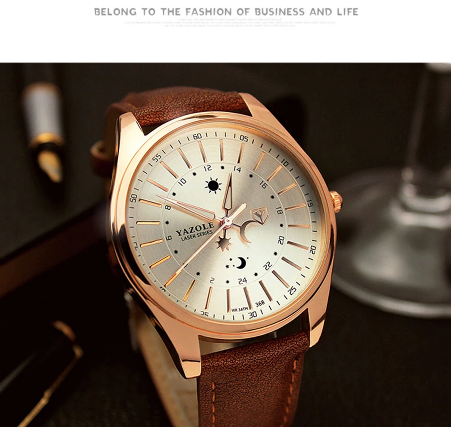 

Men Watch Fashion Luxury Yazole Watches Business Models Wild Simple Men Watches relojes hombre relogio masculino bayan kol saati