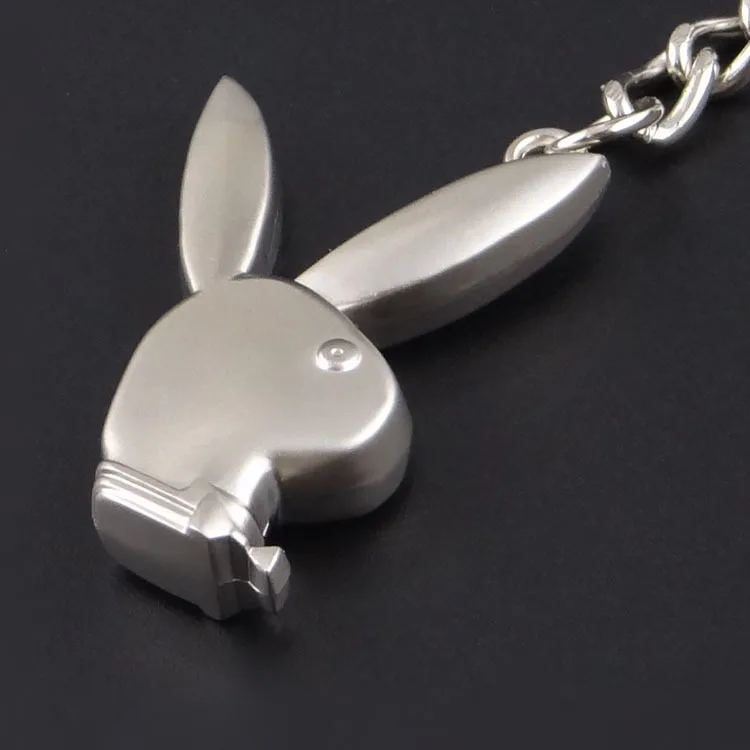 Металлический креативный брелок с кроличьей головкой акция подарок для авто CNYOWO