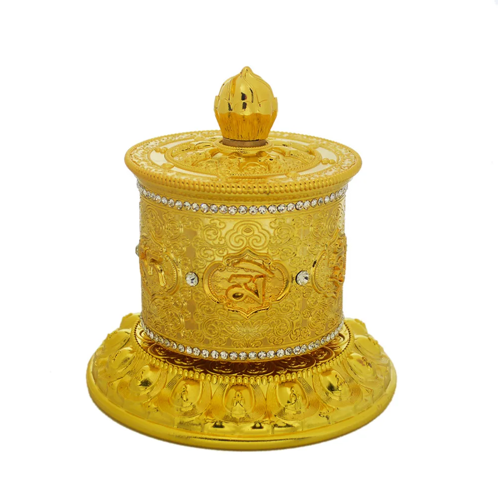 

Feng Shui Om Mani Prayer Wheel W2528
