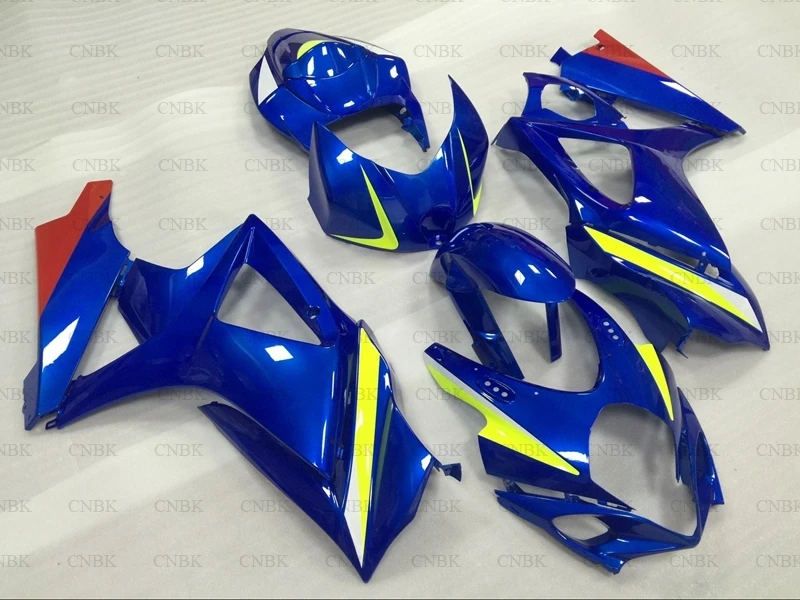 Для GSXR1000 2007 2008 K7 наборы обтекателей GSX R 1000 07 синие обтекатели для Suzuki Наборы