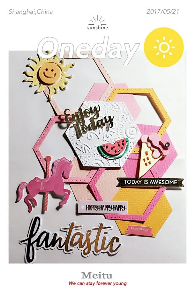 35 шт. цветные высечки для скрапбукинга|cutting dies|cutting dies for scrapbookingcut scrapbooking |