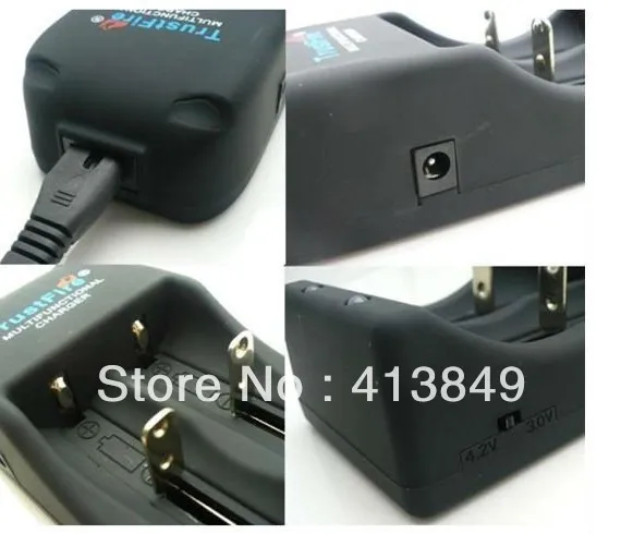 Многофункциональное зарядное устройство TrustFire для литий ионной батареи 4 2 В 3 0 26650