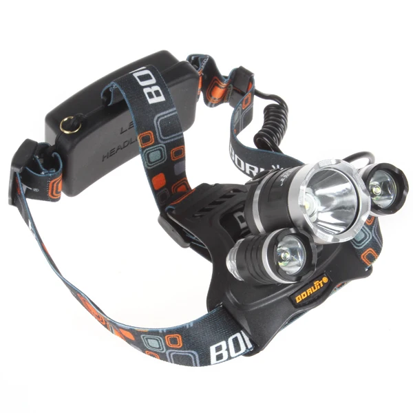 NEW 2014 RJ-3000 LED Head Flashlight Torch CREE XM-L T6+2*R5 5000 Lumens Headlamp Headlight Outdoor Sport +Charger | Лампы и освещение