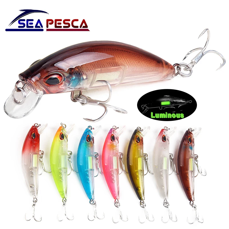 SEAPESCA высокое качество Кривошип гольян рыболовная приманка искусственные 70 мм 11