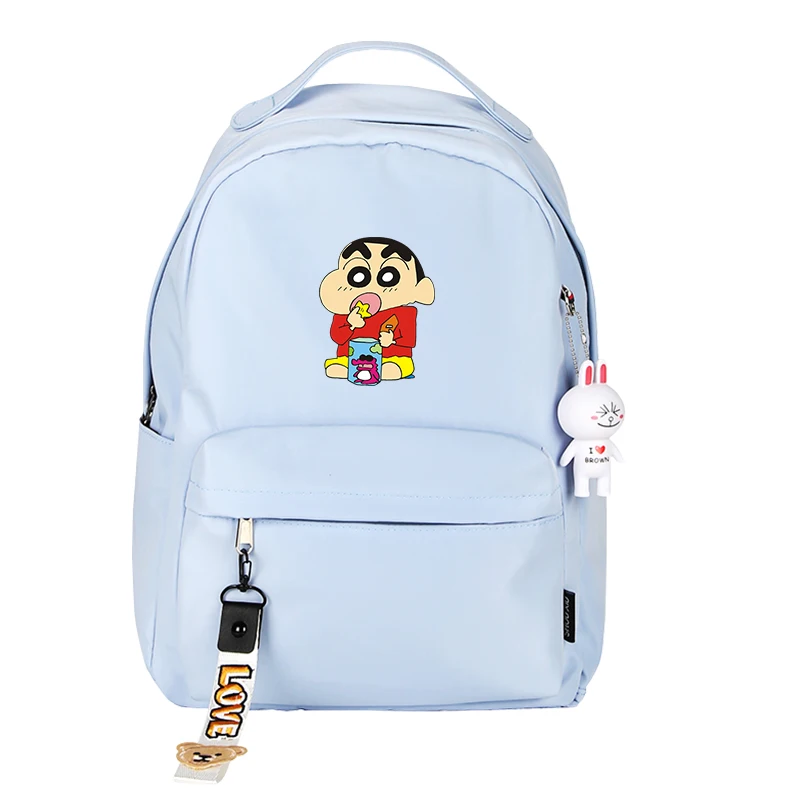 20 Crayon Shin-chan рюкзак с принтом Kawaii детские школьные сумки леденцовых цветов женский милый рюкзак туристический рюкзак Ainme Bagpack - Цвет: 20