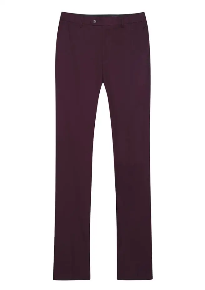 Trousers YUNCLOS, мужские пиджаки в стиле ретро, свадебное платье-пиджак и брюки, одноцветные приталенные блейзеры на одной пуговице, мужской костюм, блейзеры, куртки - Цвет: Trousers