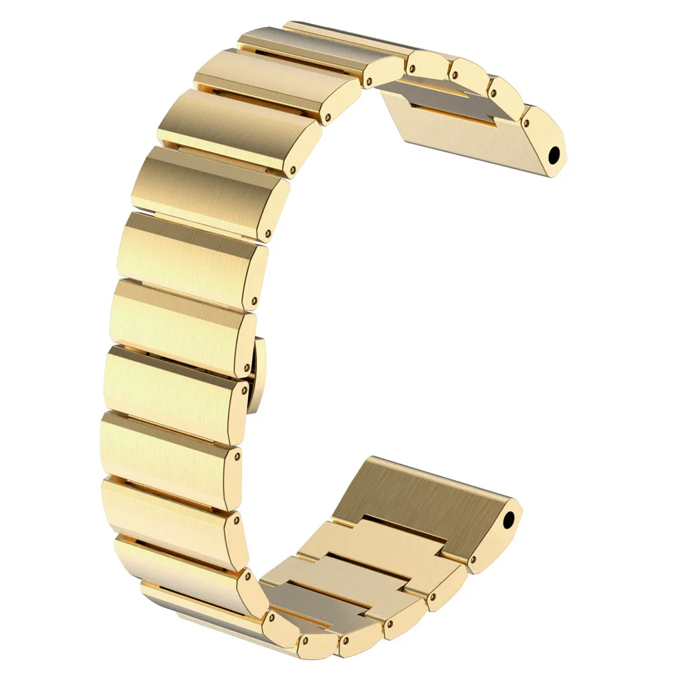 Full Stainless Steel Bracelets Bands for Garmin Smart Watch High Quality Gold Black for Garmin Fenix 3 HR With Tools Wholesale