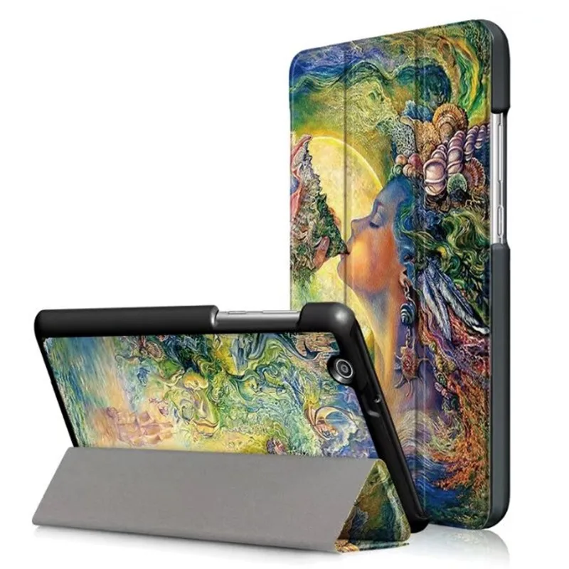 Крышка чехол для huawei MediaPad T3 7 3g BG2-U01 выпускаем новую для планшета, с принтом чехол для huawei MediaPad T3 7,0 3g