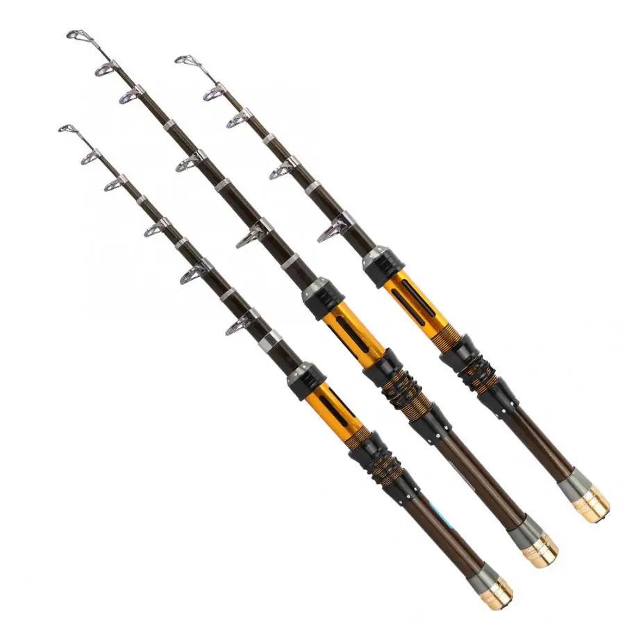 Ультра короткая портативная удочка карбоновая телескопическая спиннинговая для