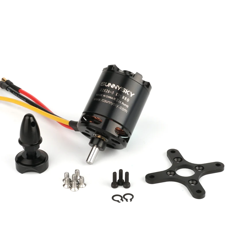 Оригинальный SunnySky X2826 550KV 740KV 880KV 1080KV Outrunner безщеточный мотор для внешнего ротора