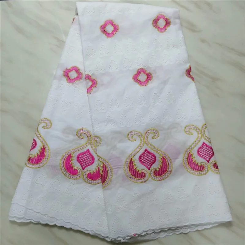 

Hot sale elegant hollowed heart shaped pattern Cotton fabric PS3 free shipping newest white background Swiss Voile Lace Fabric