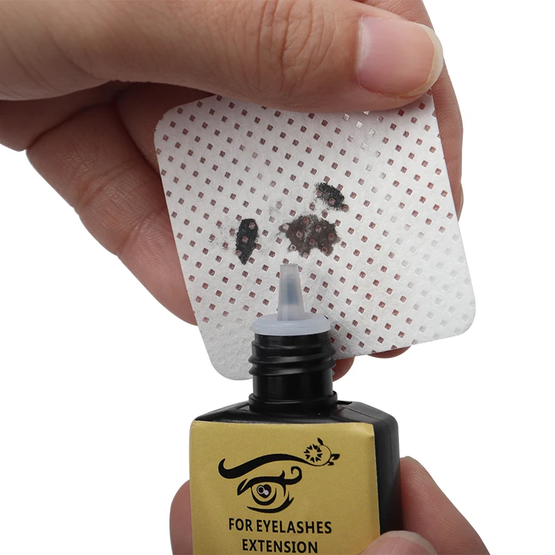 

200 pcs Removal Cotton Pad Eye Glue Eyelash Extension Makeup Tools Nail Gel Polish Remover Eyelash Isolation Eye Patches