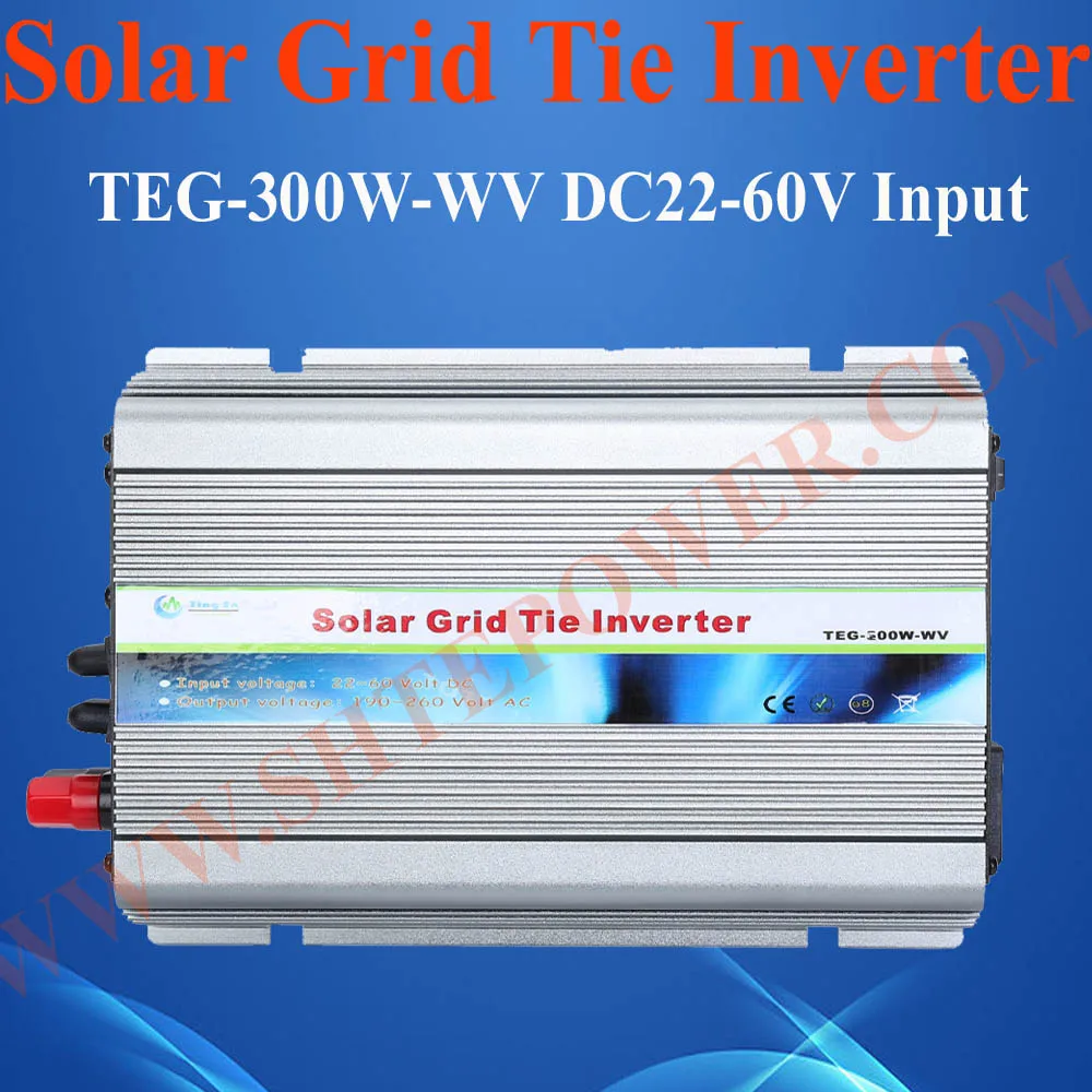 Горячая продажа 300 Вт Сетка галстук инвертор конвертер DC22V-60V к AC110V | Обустройство
