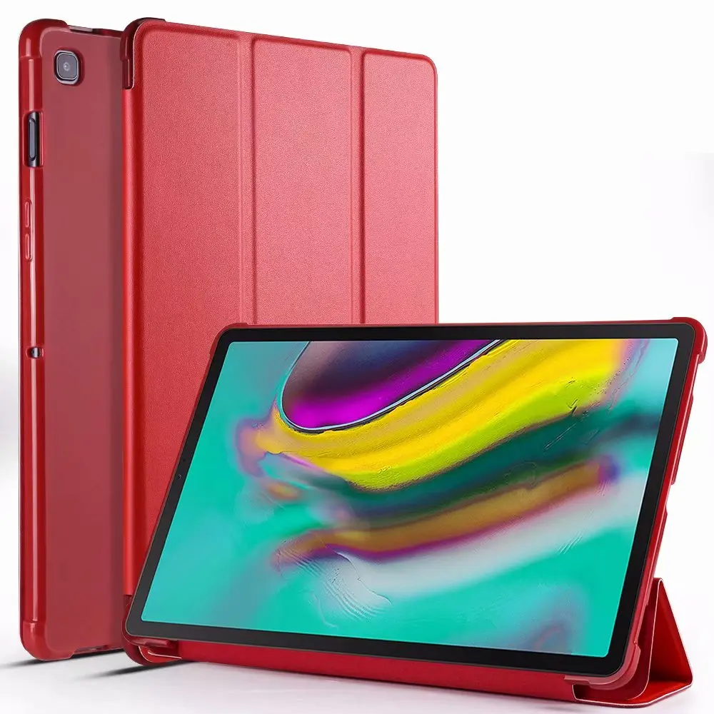 Чехол для Samsung Galaxy Tab S5e 10,5 SM-T720 SM-T725 T720 T725 Смарт Мягкий противоударный чехол для Tab S5E 10,5 T720 T725+ Защитная пленка на экран+ подставка для ручек
