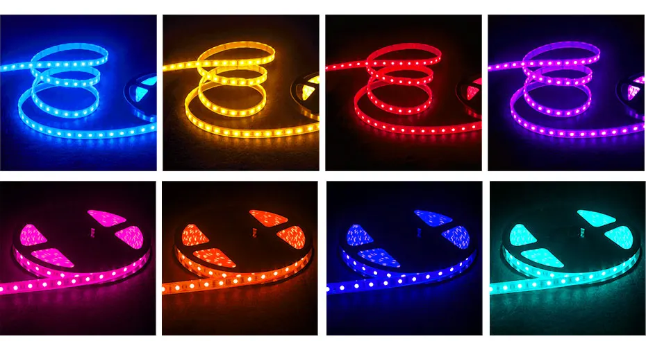 Водонепроницаемая светодиодная лента 12 в 5050 IP67 RGB белый теплый белый 5 м непроницаемый 60 светодиодов/м 300 светодиодов Rgb декоративный светильник для дома