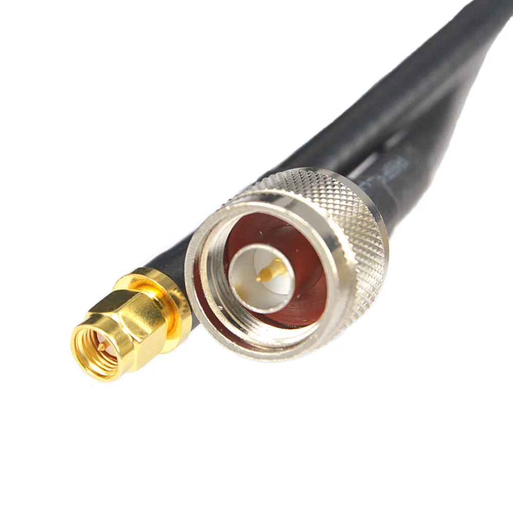 Коаксиальный кабель удлинитель для CDMA GSM DCS 3G 4G|sma male|sma smasma to n male |