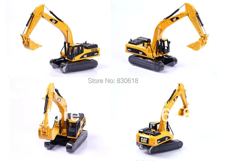 1:50 литой гусеничный трактор Norscot cat 336D L Гидравлический Экскаватор металлическая