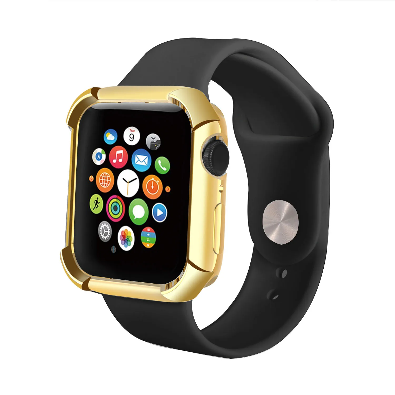 Фото Мягкий ТПУ защитный чехол для часов Apple Watch 4 серии 4 крышка 44 мм 40 мм ударопрочный бампер рамка покрытие силиконовый чехол №3