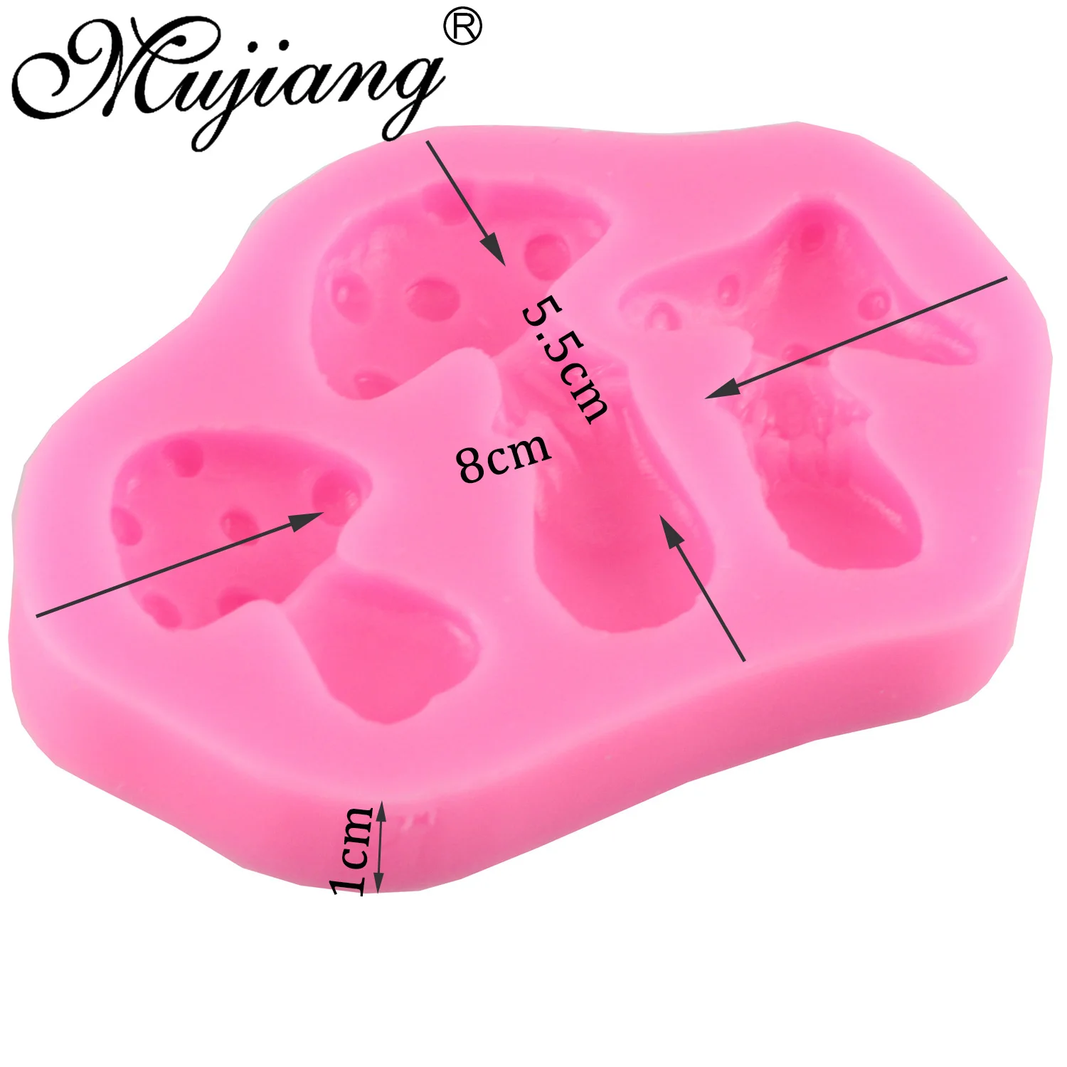 Силиконовые формы для украшения торта Mujiang инструменты конфет шоколада мастики и