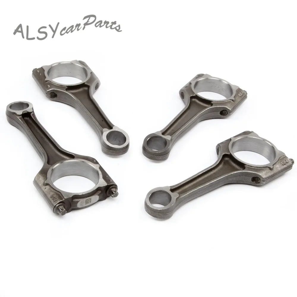 Шатун двигателя YIMIAOMO OEM 06H 198 401 A EA888 шатун для VW Sharan Tiguan Scirocco Audi A4 A6 2 0 TFSI поршневой
