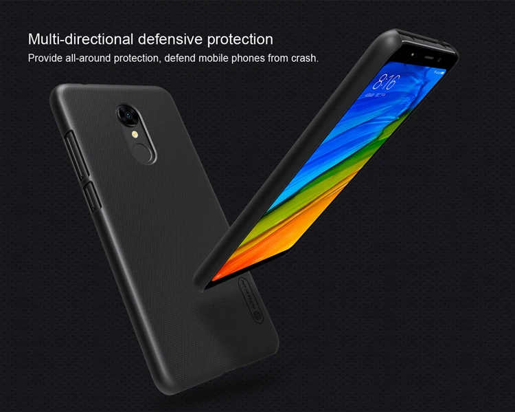 Для xiaomi redmi 5 чехол xiaomi redmi 4 чехол NILLKIN Супер Матовый Защитный матовый жесткий чехол