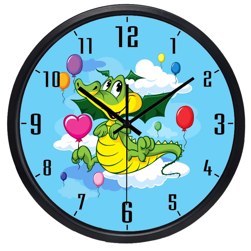 

Брендовые популярные детские настенные часы Cayman для спальни, прочные дизайнерские часы