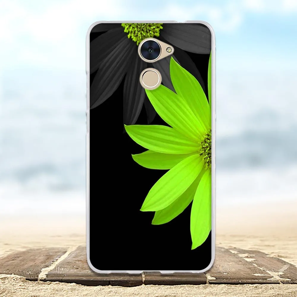 For Huawei Y7 Prime Case 3D Fundas Coque Enjoy 7 Plus Phone Cases Soft Silicone TPU Back Cover | Мобильные телефоны и
