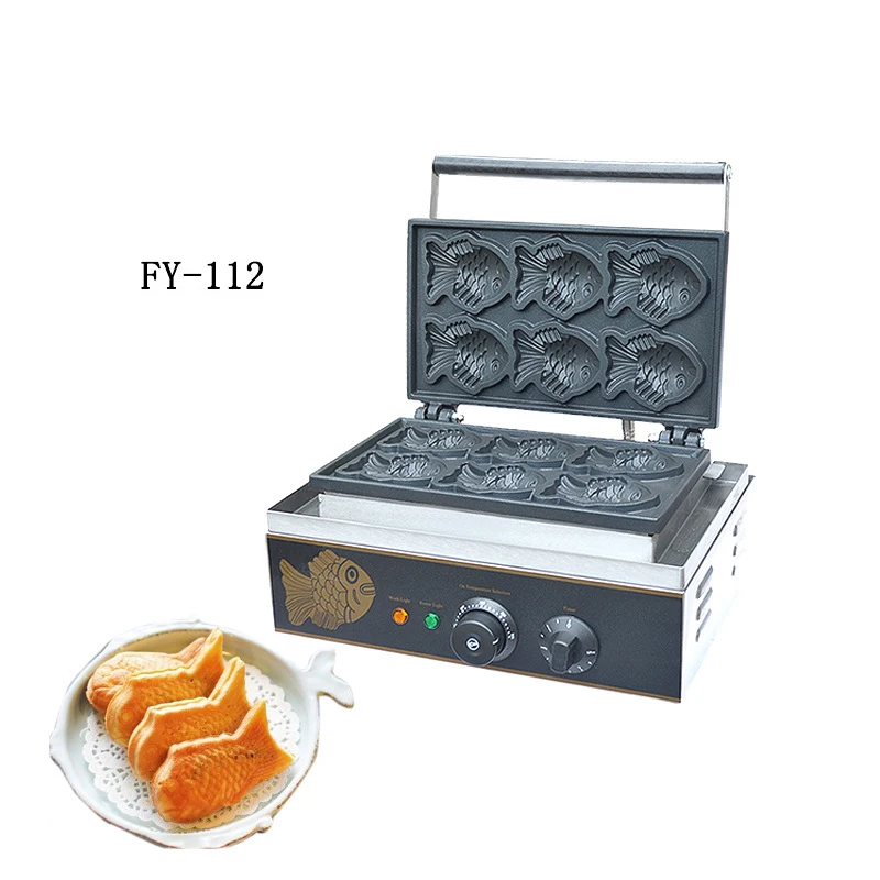 Корейский пирог в виде рыбьего торта фаст-фуд электрическая машина форме рыбы 2