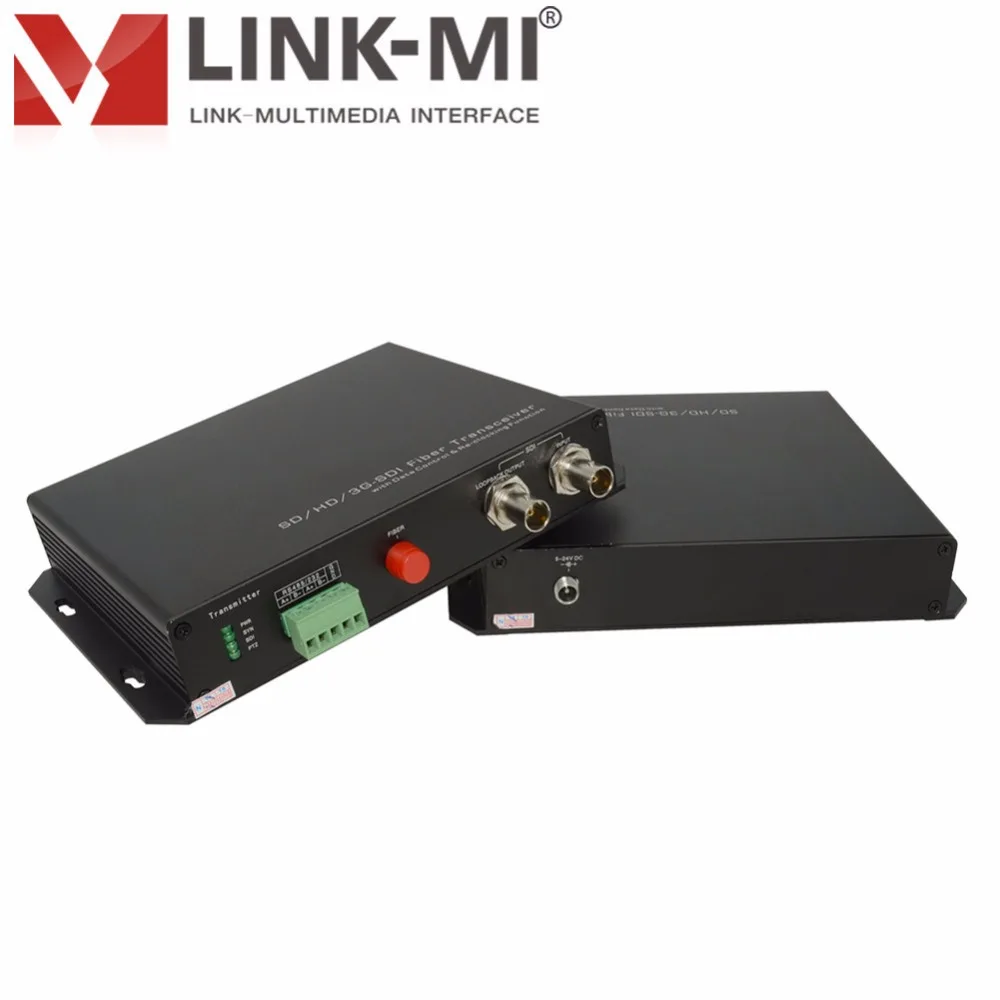 LINK MI SD/HD/3G SDI Волоконно Оптическая передача через волоконно оптический передатчик