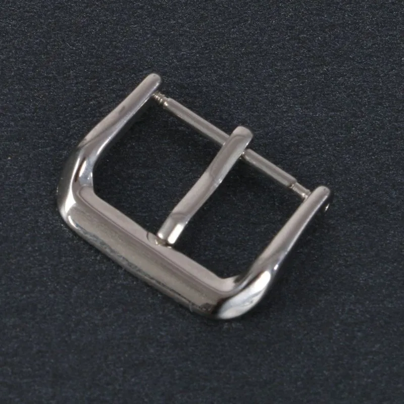 1 шт. металлическая пряжка для часов из нержавеющей стали черного и серебристого