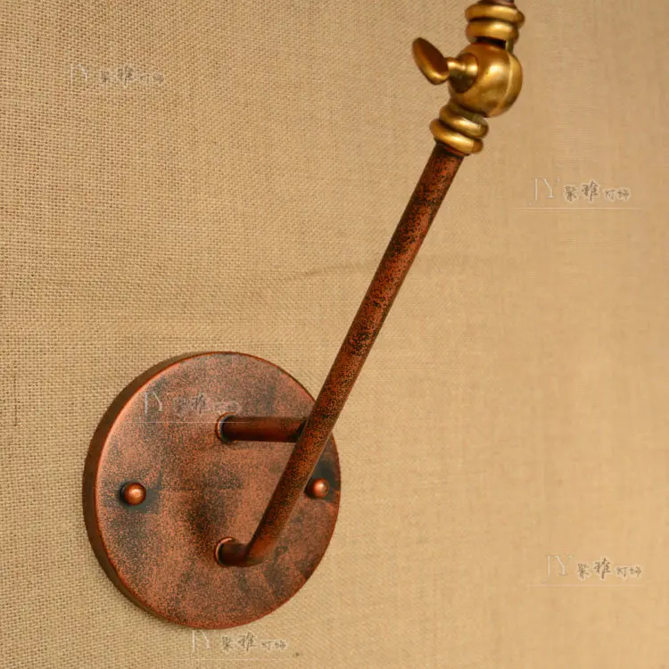 Kopen E27 Vintage Industriële Wandlamp Loft Creatieve Swing Arm Blaker Balkon Trap Veranda Restaurant Bar Slaapkamer Muur Home Licht