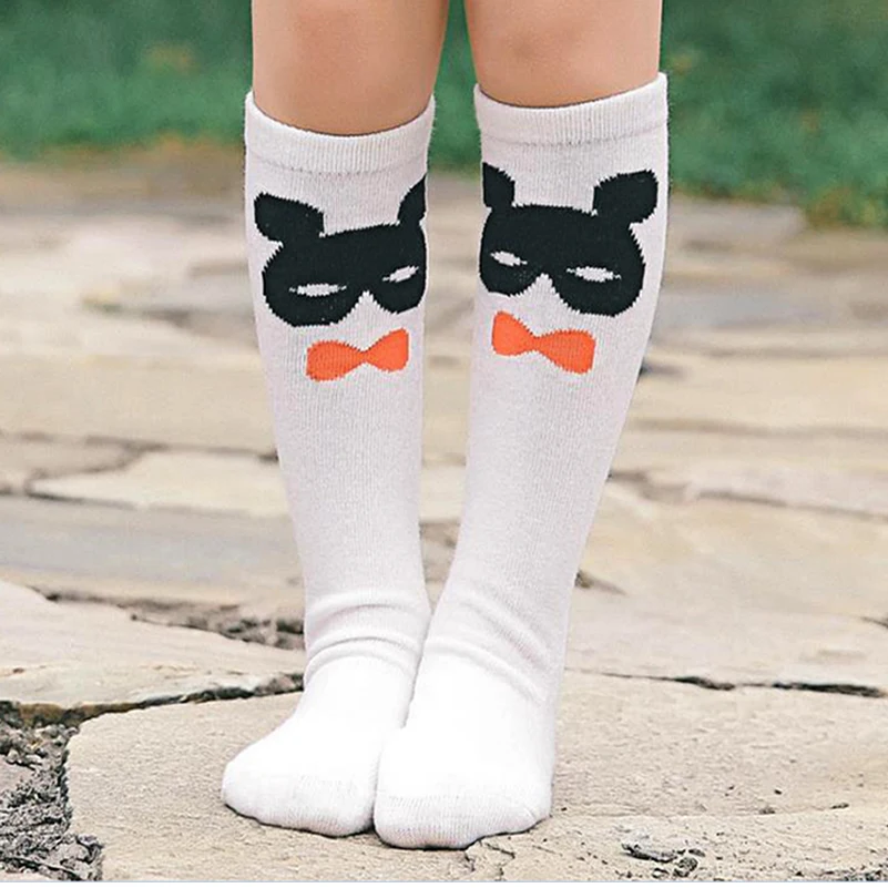 Детские мягкие хлопковые носки для девочек и мальчиков рисунок в полоску